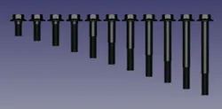screw set EN1662 M6