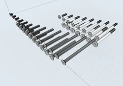 Screws DIN7991 (ISO10642) M3 & M4