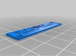 Your Text Here!  Create your own Keychain