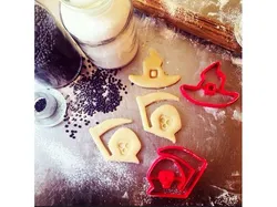 Halloween Grim Reaper and Witch Hat Cookie Cutters
