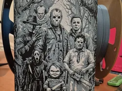 horror squad A hueforge - Free 3D Print Model