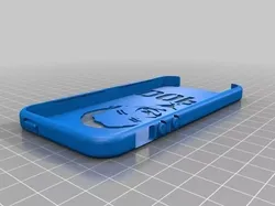 Obama dope rounded with buttons iphon 5 case 3D print model