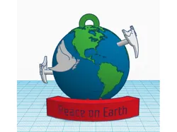 Peace on Earth Ornament