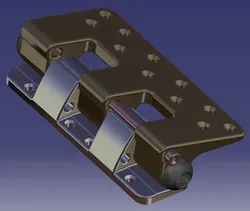 SELF LOCKING HINGE