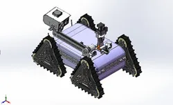 Semi-Autonomous High Mobility Rescue Robot (ALPHA)