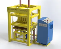 Semiautomatic Cement Block making machine