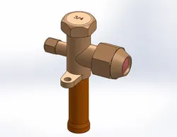 Service valve 3-4