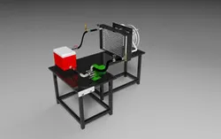 Setup for Heat transfer rate of vehicle