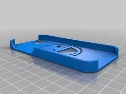 smiley Iphone 5 case 3D print model