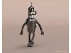 Bender from Futurama (black version)