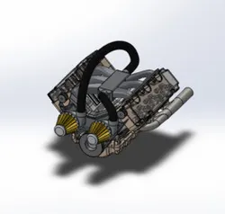 Car engine (V6)