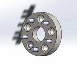 Espaçador de roda 5x100 / 5x100 wheel spacer