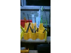 Hex container for the workshop