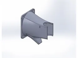 J Head fan duct