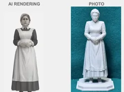 Neighbor's Maid Elise Harrow : #84 - Free 3D Print Model