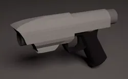 Pistol gun barrel 3D print model