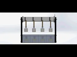 Shear Adhesion Tester for pressure sensitive tapes.(Static Shear Load)