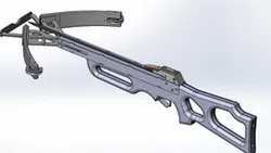 sheet metal crossbow( sac tatar yayı)