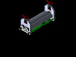 Sheet metal cutting machine