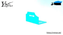 Sheet metal model bending drawing