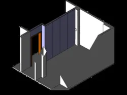 Sheetrock panel wall