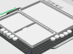 Slide Foosball Board Game (Rubber Bands Required) - Free 3D Print Model