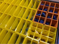 Small parts bins for Harbor Freight parts storage case (#93928)