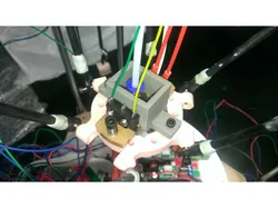 Z min endstop mount for Rostock min