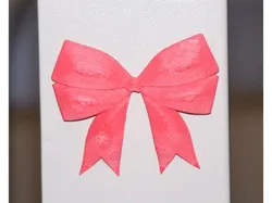 Christmas Bow Refrigerator Magnet