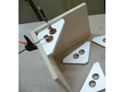 Clamp corner 90 degree