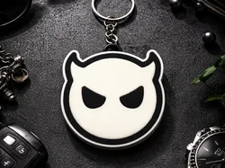 devil keychain - Free 3D Print Model