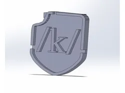 /k/ emblem molle clip