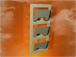 Shelf for magazines
