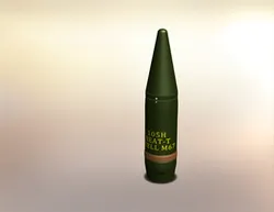 Shell, HEAT, 105mm, M67