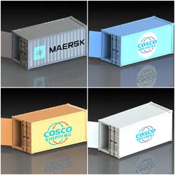 Shipping-container OPEN - COSCO / MAERSK 2020
