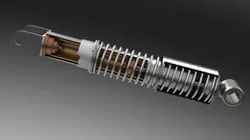 Shock Absorber Renderings and Sectional Rendering