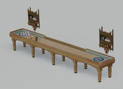 SHUFFLEBOARD TABLE