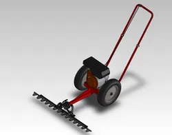 sickle bar lawn mower