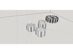 Tank Treads Smaller Gears