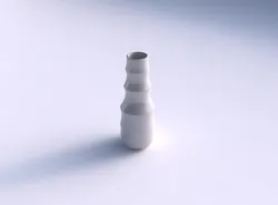 Vase with pronounced horizontal sections 3D print model