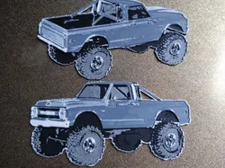 Axial chevrolet k10  - Free 3D Print Model