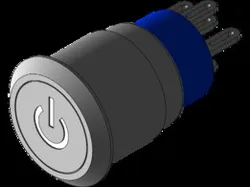 Led panel button 5A IP67