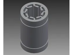 LM8UU 24mm Long Linear Bearing Rev 3