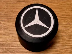 Mercedes-Benz Hitch ball cover - Free 3D Print Model