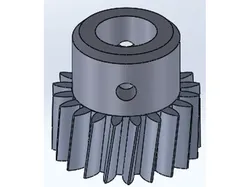 Robox extruder gear smaller hole