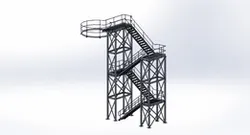 Silo Tank Staircase