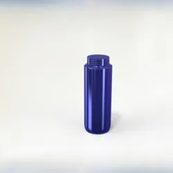 Simple Blue Glass Jar