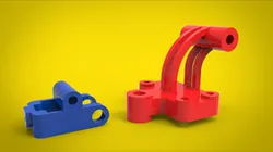 Simple catia models of mechanical components