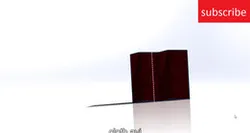 Simple cloth folding animation in solidworks