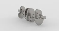 Simple crankshaft